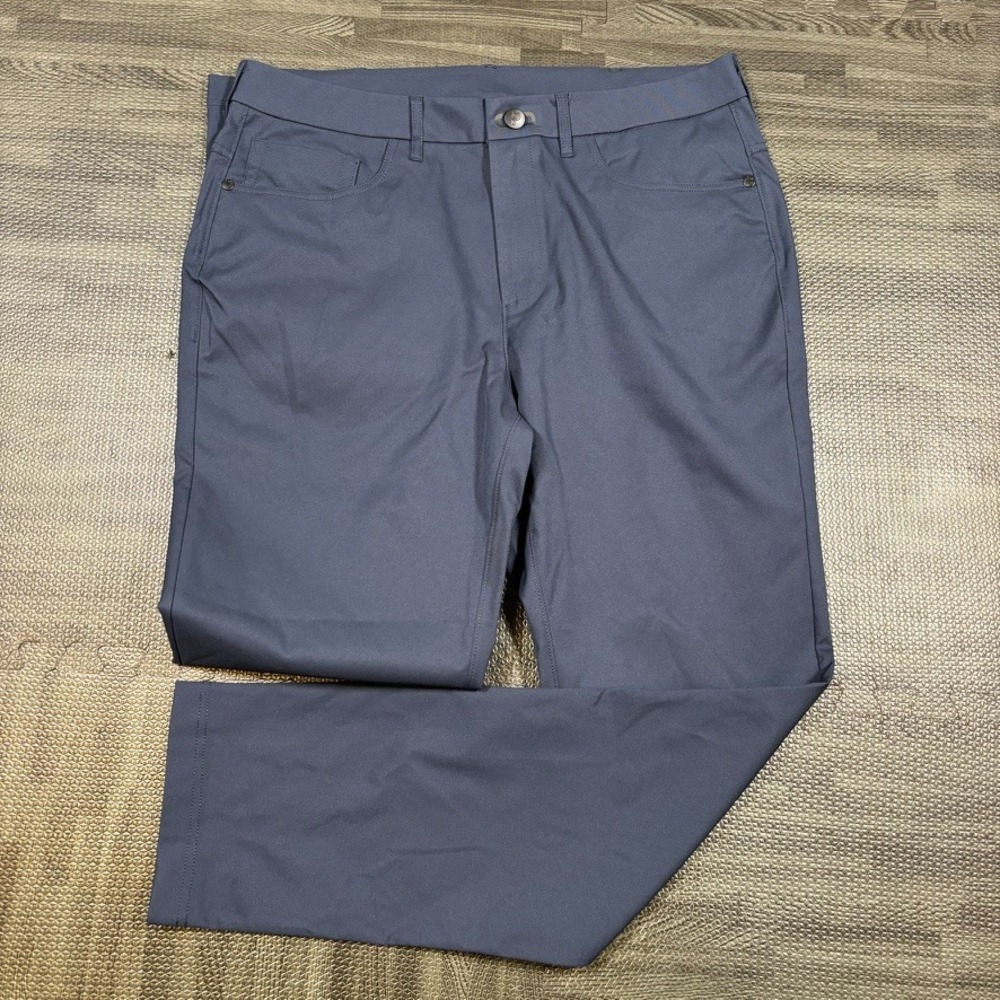 Public Rec Pants Mens 32x30 Blue Dealmaker 5-Pocket Stretch Performance Navy